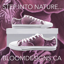 Load image into Gallery viewer, Mauve Orchid Low Top Canvas Shoes