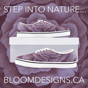 Plum Rose Loafer Sneakers