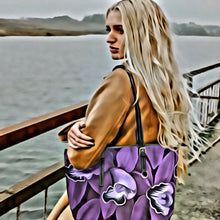 Load image into Gallery viewer, Lavender Orchid Handbag