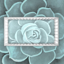 Load image into Gallery viewer, Seafoam Succulent Crib Sheets