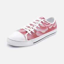 Load image into Gallery viewer, Coral Rose Low Top Canvas Shoes