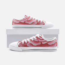 Load image into Gallery viewer, Coral Rose Low Top Canvas Shoes