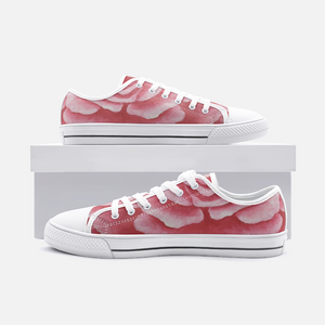 Coral Rose Low Top Canvas Shoes