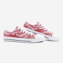 Load image into Gallery viewer, Coral Rose Low Top Canvas Shoes