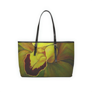 Chartreuse Orchid Handbag