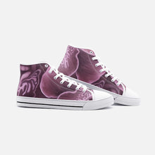 Load image into Gallery viewer, Mauve Orchid High Top Canvas Shoes