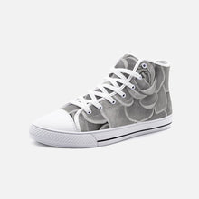 Load image into Gallery viewer, Grey High Top Canvas Shoes