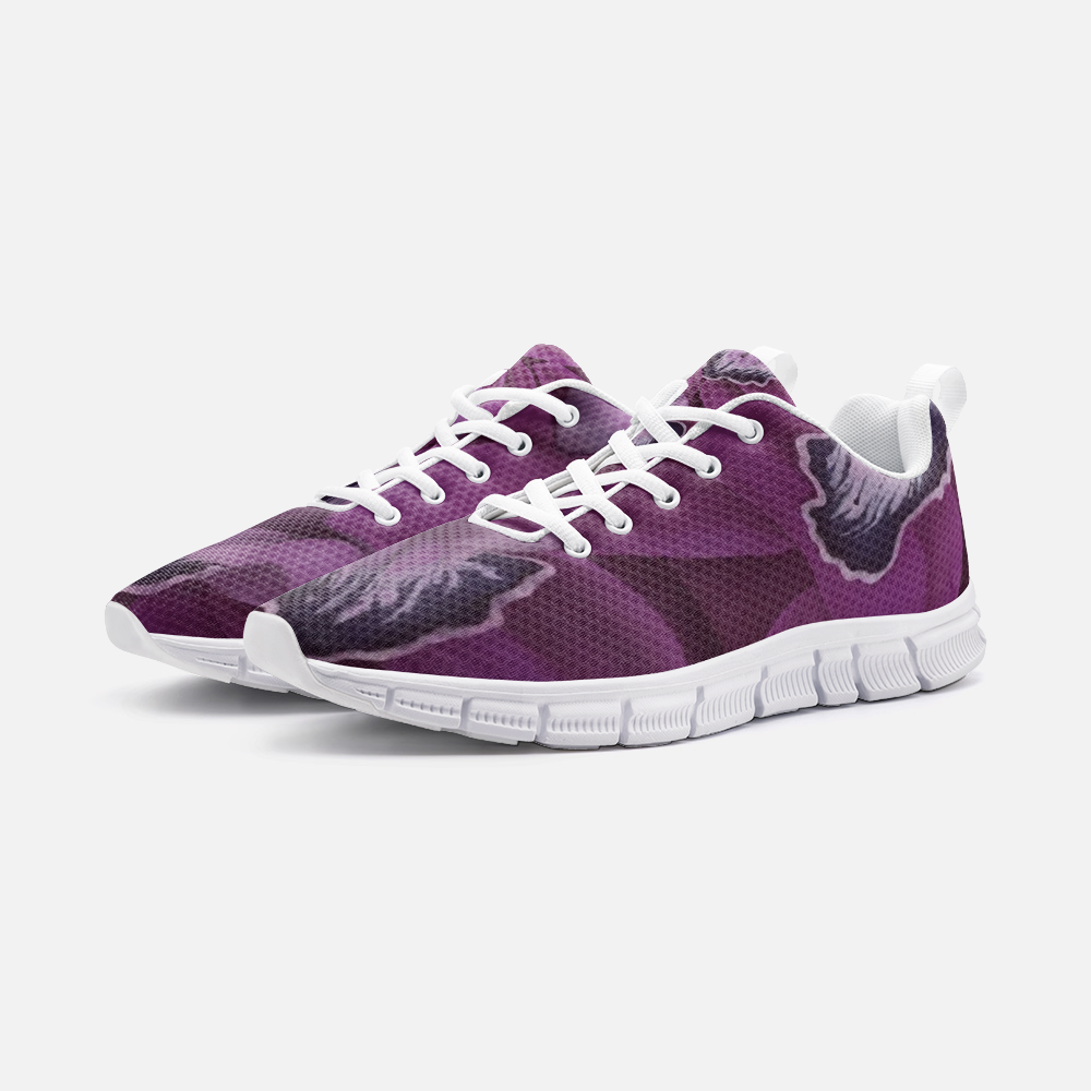 Fuchsia Orchid Athletic Sneakers