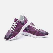 Load image into Gallery viewer, Fuchsia Orchid Athletic Sneakers