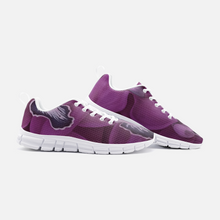 Load image into Gallery viewer, Fuchsia Orchid Athletic Sneakers