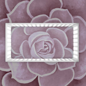 Light Pink Succulent Crib Sheets